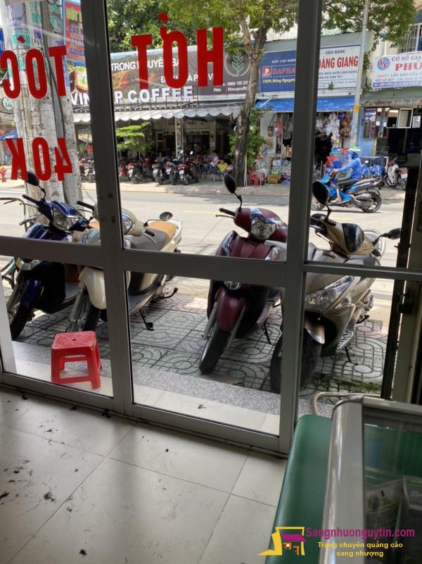 Sang tiệm tóc - nail