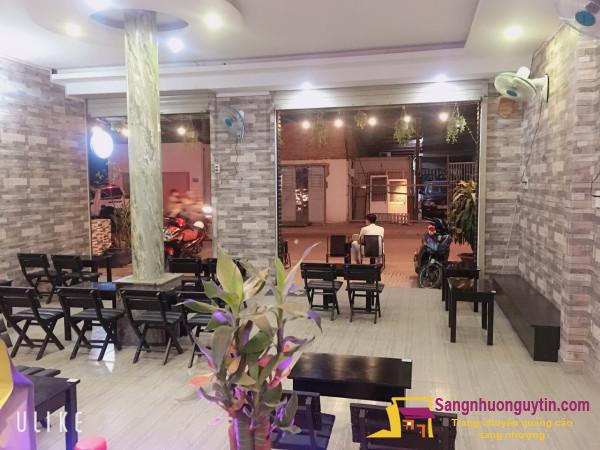 Sang nhượng quán cafe nằm mặt tiền đường Cầu Xây, phường Tân Phú, quận 9, Thành phố Thủ Đức. 